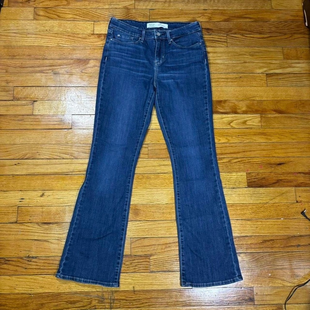 VTG Y2K Levi's denim jeans waterless mid rise bootcut/dark wash 14x23